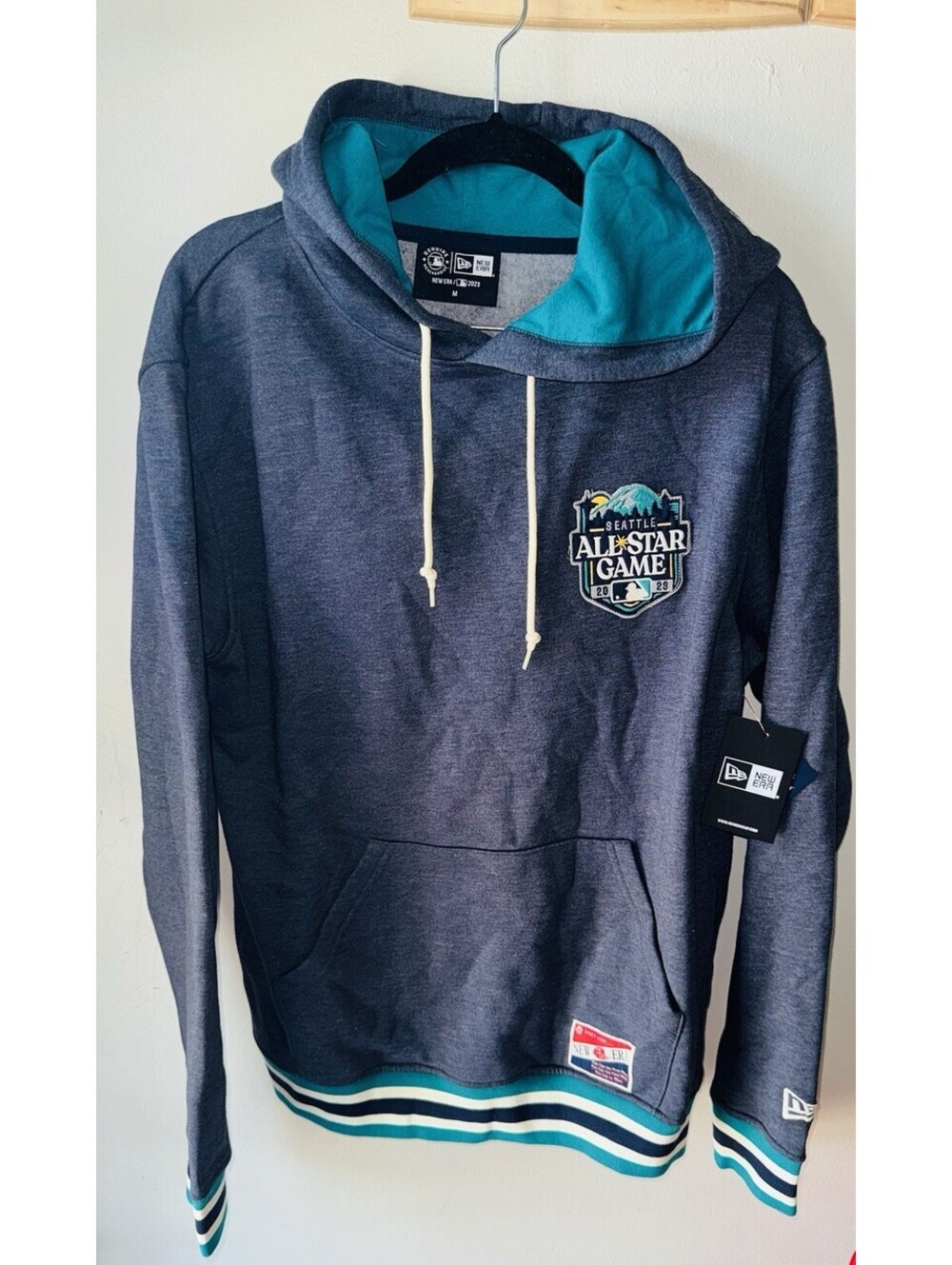 2023 MLB All Star Game Seattle New Era Hoodie Pullover Medium NWT